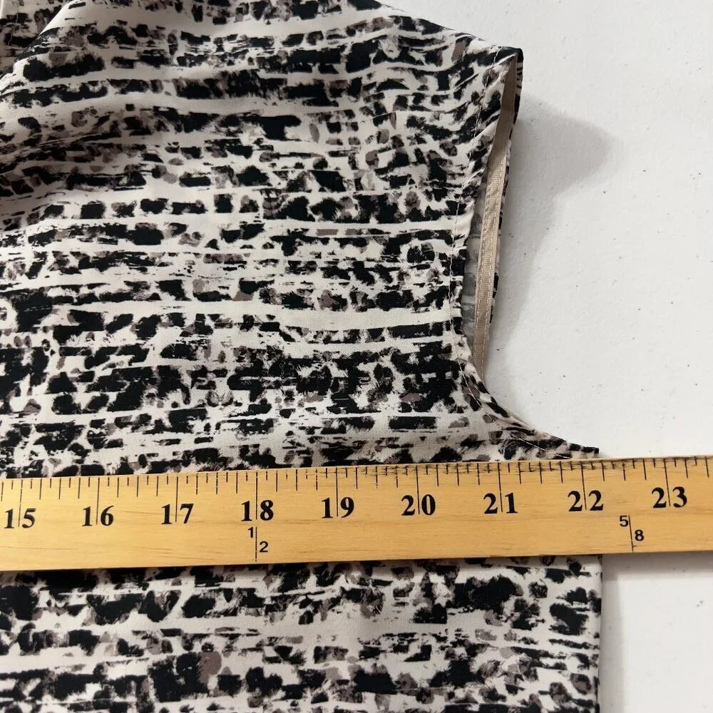 MM Lafleur The Didion Sleeveless Top Ink Wash Top Women's XS - Picture 10 of 12